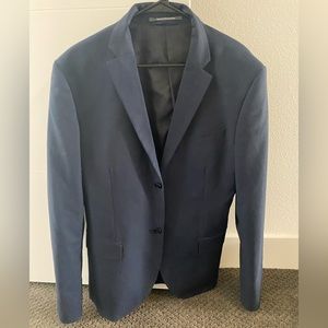 H&M men’s Navy Blue Slim Suit Jacket